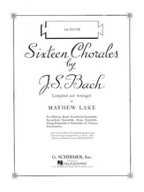 16 Chorales by J.S. Bach Clarinet 1 band method book cover